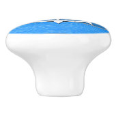 Nautisches Design Keramikknauf (Seitenansicht)