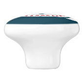 Nautisches Design Keramikknauf (Seitenansicht)