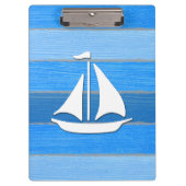 Nautisches Design Klemmbrett (Vorderseite)