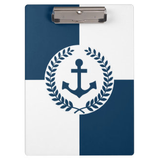 Nautisches Design Klemmbrett