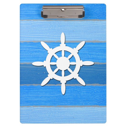 Nautisches Design Klemmbrett (Vorderseite)