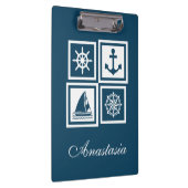 Nautisches Design Klemmbrett (Rechts)