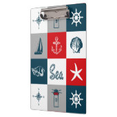 Nautisches Design Klemmbrett (Links)