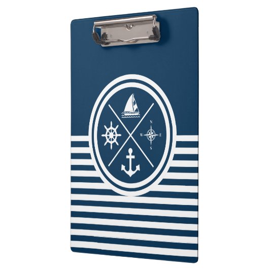 Nautisches Design Klemmbrett (Links)