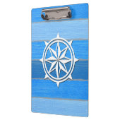 Nautisches Design Klemmbrett (Links)