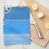 Nautisches Design Küchentuch (Viertel Falte)
