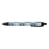 Nautisches Design Kugelschreiber (Unterseite)
