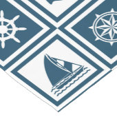 Nautisches Design Kurzer Tischläufer (Ecke)