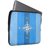 Nautisches Design Laptopschutzhülle (Vorne Rechts)