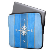 Nautisches Design Laptopschutzhülle (Vorderseite Links)