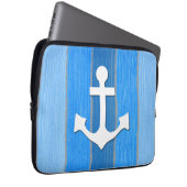 Nautisches Design Laptopschutzhülle (Vorne Rechts)