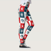 Nautisches Design Leggings (Rechts)