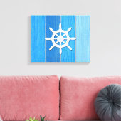 Nautisches Design Leinwanddruck (Insitu (Wohnzimmer))