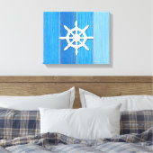 Nautisches Design Leinwanddruck (Insitu (Schlafzimmer))