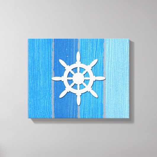 Nautisches Design Leinwanddruck (Vorderseite)