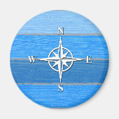 Nautisches Design Magnet (Vorne)