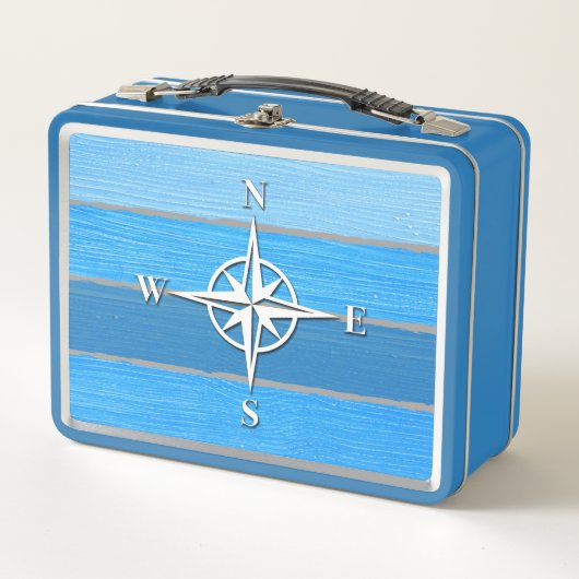 Nautisches Design Metall Lunch Box (Vorderseite)