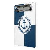 Nautisches Design Mini Klemmbrett (Gewinkelt2)