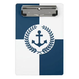 Nautisches Design Mini Klemmbrett