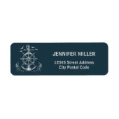 Nautisches Design mit Meereslandschaft (Vorne)