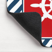 Nautisches Design Mousepad (Ecke)