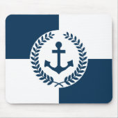 Nautisches Design Mousepad (Vorne)