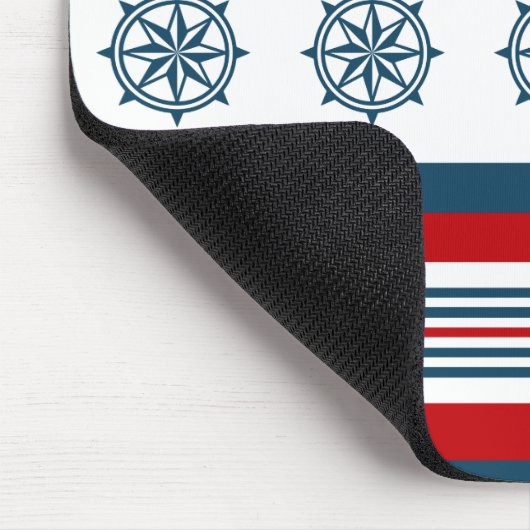 Nautisches Design Mousepad (Ecke)