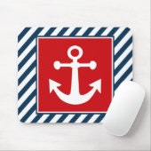 Nautisches Design Mousepad (Mit Mouse)