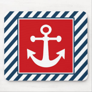 Nautisches Design Mousepad