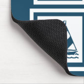 Nautisches Design Mousepad (Ecke)