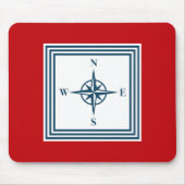 Nautisches Design Mousepad (Vorne)