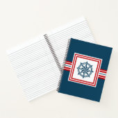 Nautisches Design Notizblock (Innenseite)