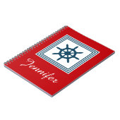 Nautisches Design Notizblock (Linke Seite)