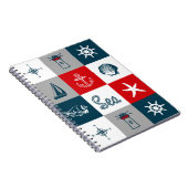 Nautisches Design Notizblock (Rechte Seite)