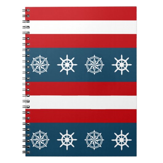 Nautisches Design Notizblock (Vorderseite)
