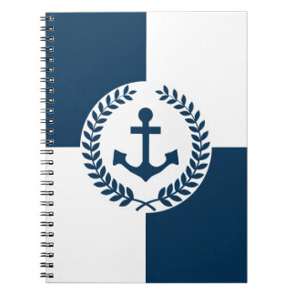 Nautisches Design Notizblock