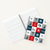 Nautisches Design Notizblock (Innenseite)