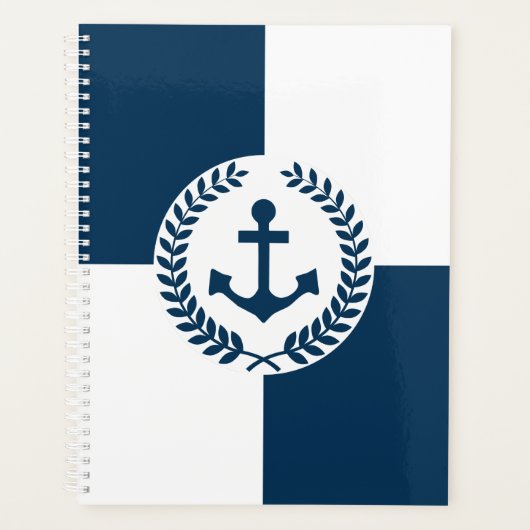 Nautisches Design Planer (Vorderseite)