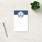 Nautisches Design Post-it Klebezettel (Büro)