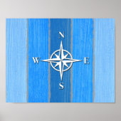 Nautisches Design Poster (Vorne)