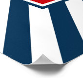 Nautisches Design Poster (Ecke)