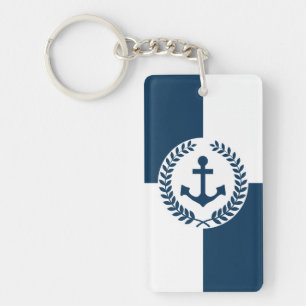 Nautisches Design Schlüsselanhänger