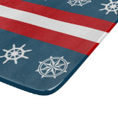 Nautisches Design Schneidebrett (Ecke)
