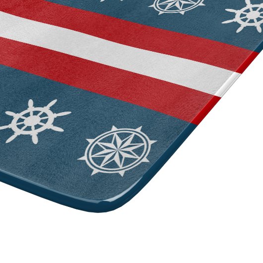 Nautisches Design Schneidebrett (Ecke)