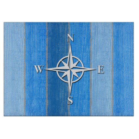 Nautisches Design Schneidebrett (Vorderseite)