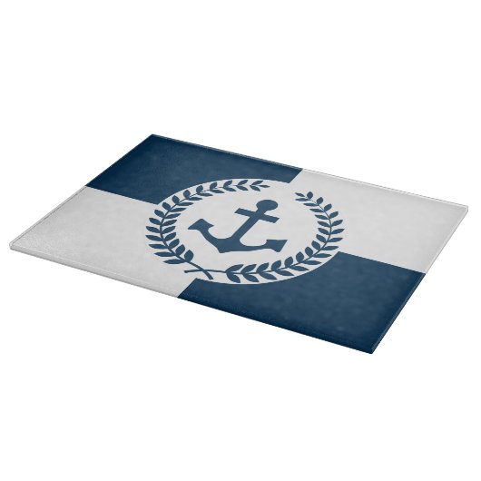 Nautisches Design Schneidebrett (Ecke)