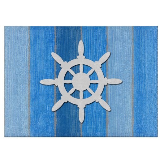 Nautisches Design Schneidebrett (Vorderseite)