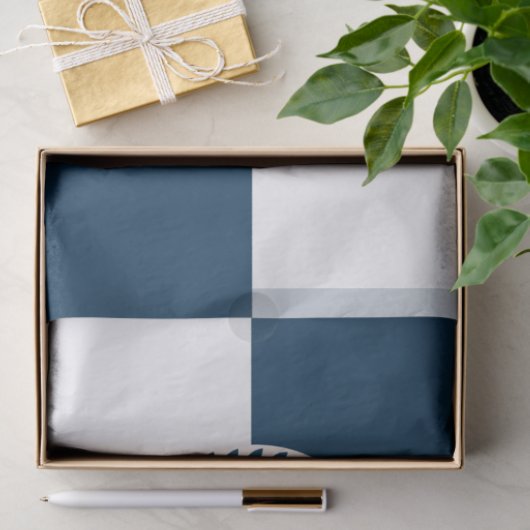 Nautisches Design Seidenpapier (Geschenk)