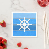 Nautisches Design Serviette (Beispiel)