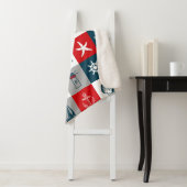 Nautisches Design Sherpadecke (Beispiel)